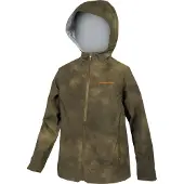 Endura MT500 JR Waterdichte Jas voor kinderen Groen || Maat: L