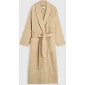 Tekla Unisex Classic Bathrobe Sienna Maat: S | Badjassen Outlet | Unisex