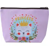 Juleeze Toilettas Dames 22x15 cm Roze Polyester Kat