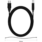 MediaRange Cable USB 2.0 A/B noir, 3m