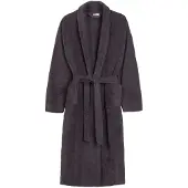 Hip Badjas Badstof Katoen - anthracite - XL/XXL