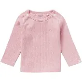 Noppies baby baby longsleeve Natal met katoen bruin Effen - maat 62
