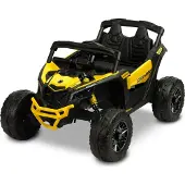 Toyz Maverick Elektrische ATV Buggy Rijvoertuig, 4x4 aandrijving, 800W, geel