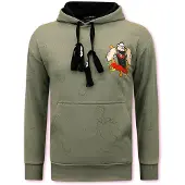 Top Star Hoodie met capuchon popeye