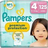 Pampers Premium Protection Maat 4 - 125 Luiers (5x25)