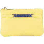 Valentino kaarthouder Ebe Zip Around Wallet Verde Neon / Bluette Lichtgeel