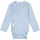 Noppies baby romper Narellan lichtblauw Jongens/Meisjes Stretchkatoen Ronde hals - maat 56