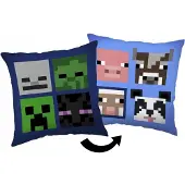 Jerry Kussen, Dag & Nacht - 40 x 40 cm - Polyester