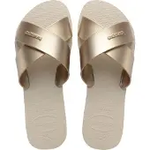 Havaianas Leren Slippers AQUA METALLIC dames 39 / 40