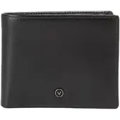Valentino Leren kaarthoes Courage Card Case Nero zwart
