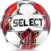 Select Diamond V23 Trainingsbal - Wit / Rood | Maat: 3