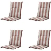 Madison kussen lage rug amora - 105x50x6cm set van 4