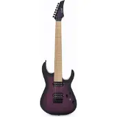 Fazley Modern Series F7S Transparent Purple 7-snarige elektrische gitaar