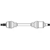 METELLI 17-0078 Aandrijfas