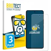 BROTECT Screenprotector 3 Stuks voor realme P4 Beschermglas transparant