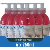Elja VOORDEELVERPAKKING 6x | Handzeep roze 250ml Pouse Mousse
