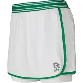 Robey Tennisrok Women Deuce Wrap Skirt White/Green-L