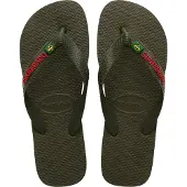 Havaianas Brasil Logo Kids Green