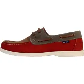 Kaporal Instappers 'Fably-Ledermokassin' rood
