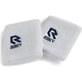 Robey Zweetbandjes Mixed Double Wristbands Racket White