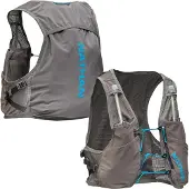 Nathan Pinnacle Breeze 4L Grijs/Blauw Heren Hydratatietas