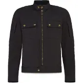 Belstaff Roberts Zwarte Waterdichte Textieljas Maat L