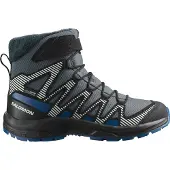 Salomon - Après-skischoenen - XA Pro V8 Winter WP J Turbulence/Black voor Unisex - Kindermaat 38 - Paars