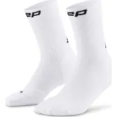 Cep Core Run Socks Mid Cut 5.0, hardloopsokken, dames, wit