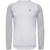 POC - Mountainbike kleding - Motion Air LS Jersey M Hydrogen White voor Heren van Gerecycled Polyester - Maat M - Wit