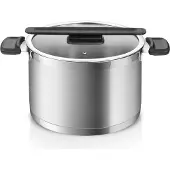 Tescoma Compact Kookpan met Deksel 24cm 7L - Inductie Geschikt
