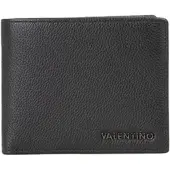 Valentino Leren kaarthoes Fort Wallet Nero zwart