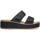 Crocs slippers met plateauzool en sleehak - zwart Dames Synthetisch - maat 39/40
