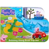 Gear2Play Peppa Pig Whizz Around - Dobberende Boottocht Speelset - Modulaire rijbaan voor Whizz Around voertuigen