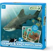 Collecta Memory-spel: Oceanen en ijs. Transparant. Één maat