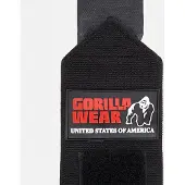 Gorilla wear Wrist Wraps Ultra - Zwart/Zwart