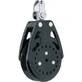 Harken Carbo Ratchamatic Pulley 57 Mm Zwart