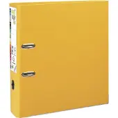 Exacompta 10x Prem'Touch PP Ordner met hefboom - Rug 80mm - A4 maxi - Geel - 53349E