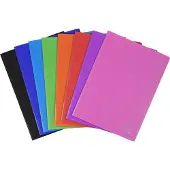 Exacompta 10x OPAK showalbum PP 5/10e - heldere tassen - 50 tassen - 100 zichten - A4 - Geassorteerd - 8850E