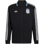 Adidas Argentinië Originals Anthem Trainingsjack Zwart Wit Lichtblauw