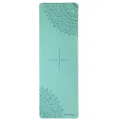 HMS Yoga Mat - Mintblauw - 12 mm