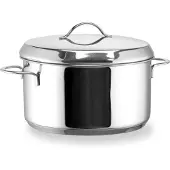 EuroCuisine Kookpan 14 Cm RVS Zilver zilver RVS Pan