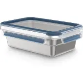 Tefal MasterSeal RVS - Vershouddoos - 0,8L - Rechthoekig - Luchtdicht