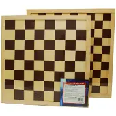 HOT Games HOT-Games Schaak-dambord - Dubbelzijdig 40 cm - Bruin