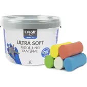 Havo Creall - Klei "Play-it" Ultra Zacht, verkrijgbaar in rood, blauw, groen, goud en wit, 1100 gram