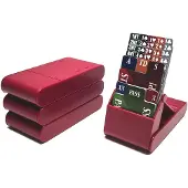 HOT Games Bridge Bieding-Box-Set - Inklapbaar voor bridgeavonden - 4 stuks