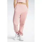 Reebok - Dames Joggingbroek - Roze - Katoen - Maat M
