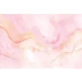A.S. Création Fotobehang aquarel marmerontwerp in goud roze