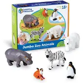 Learning Resources Jumbo Dierentuindieren - Speelfiguren - vanaf 18 maanden