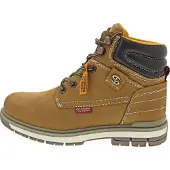 Dockers by Gerli Veterboots karamel / kastanjebruin / bloedrood / wit