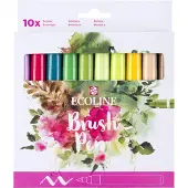 Ecoline Brush Pen set Botanisch | 10 colours